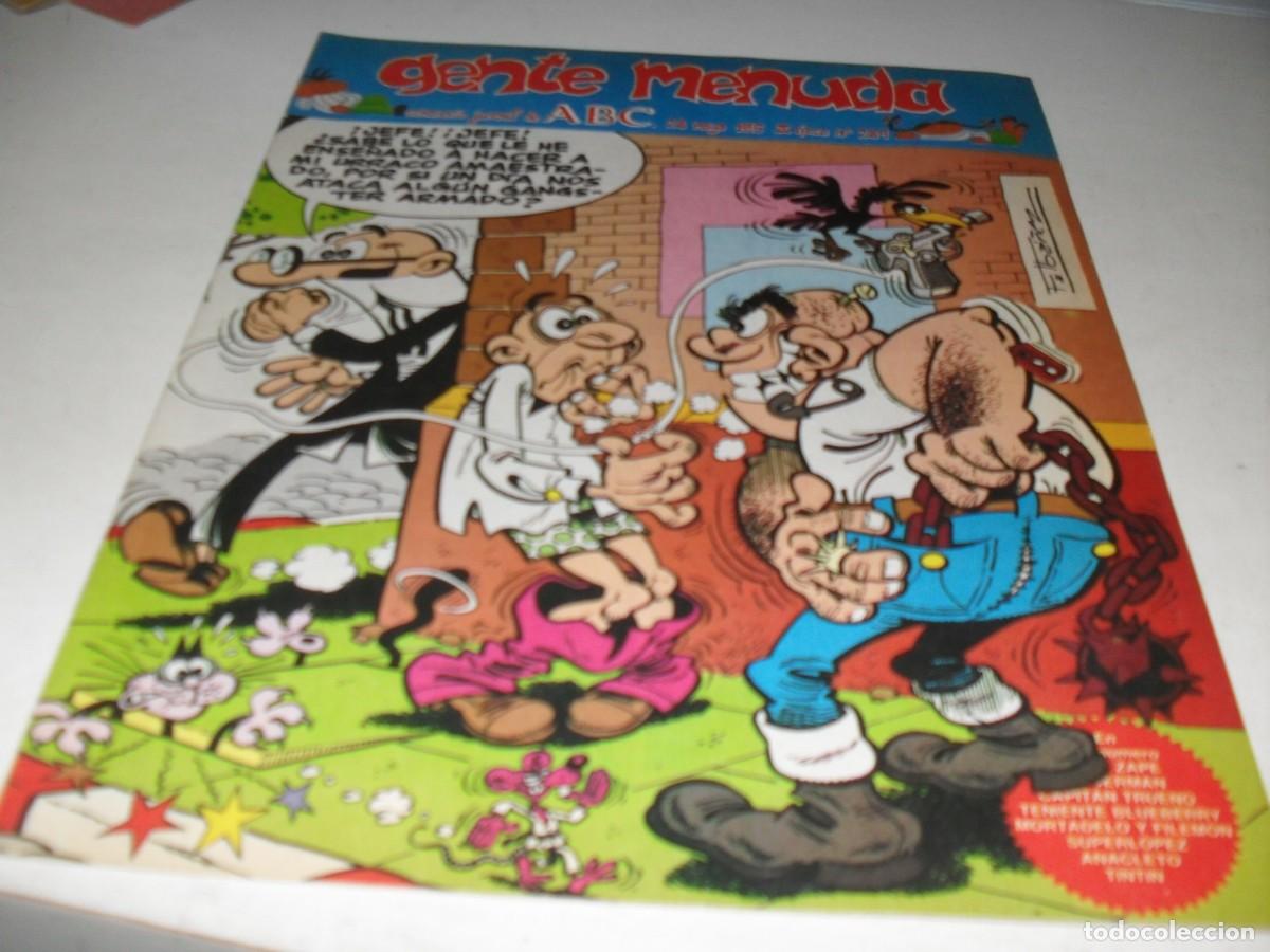 Tebeos: GENTE MENUDA 289 CON AVENTURA DE SPIDERMAN,(DE 467),EDITA ABC,1989