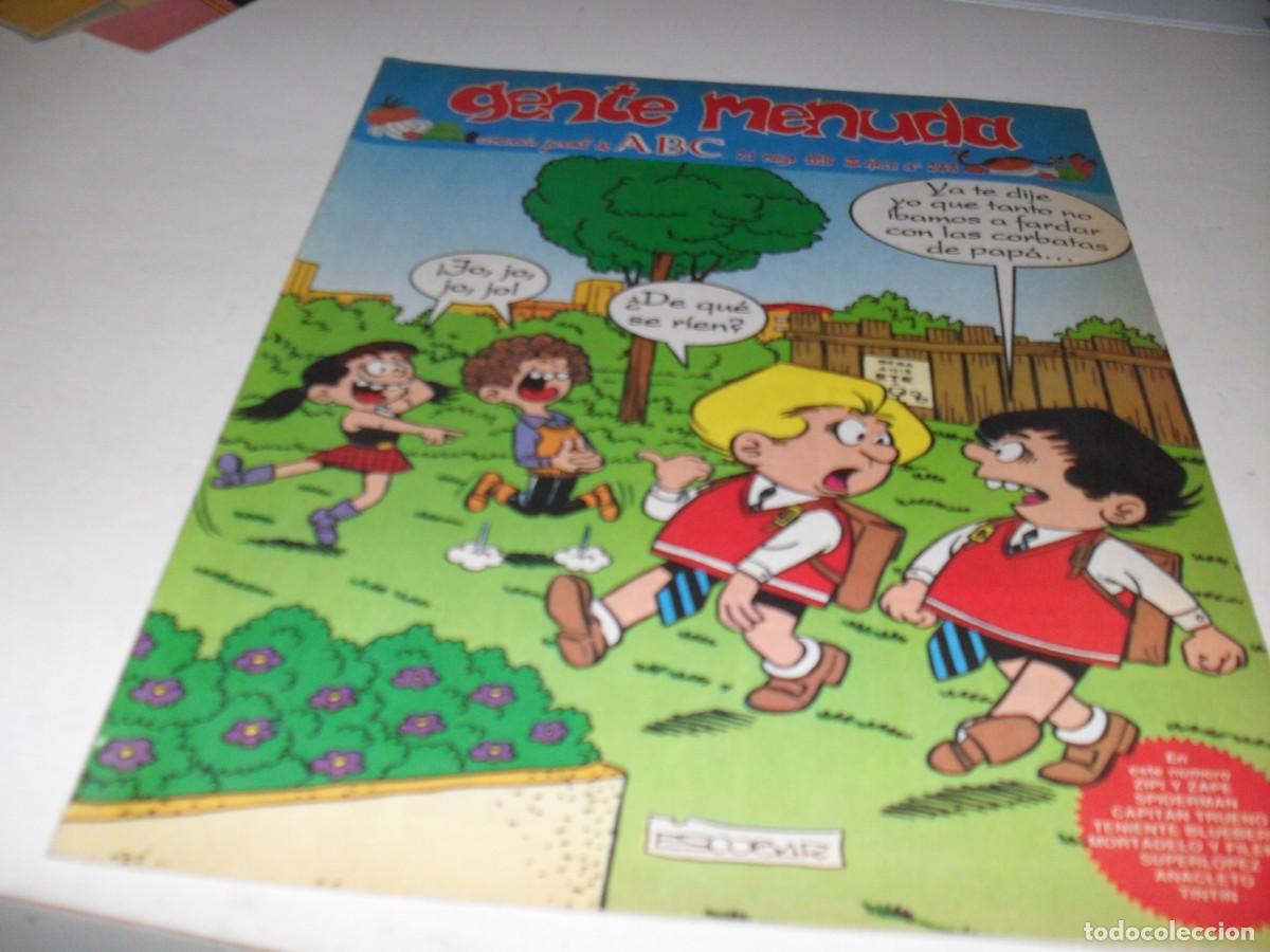 Tebeos: GENTE MENUDA 288 CON AVENTURA DE SPIDERMAN,(DE 467),EDITA ABC,1989
