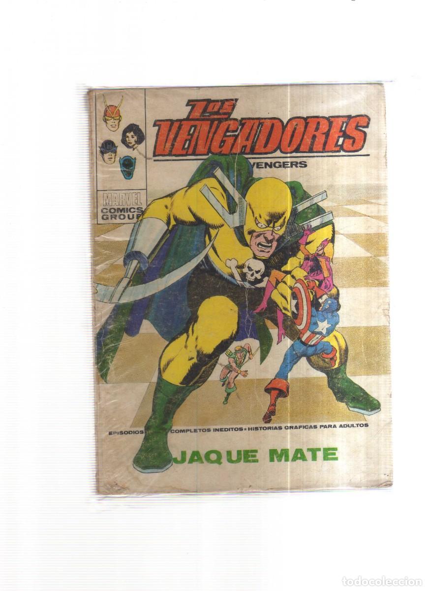 Tebeos: LOS VENGADORES JAQUE MATE MARVEL COMICS VERTICE - Foto 1