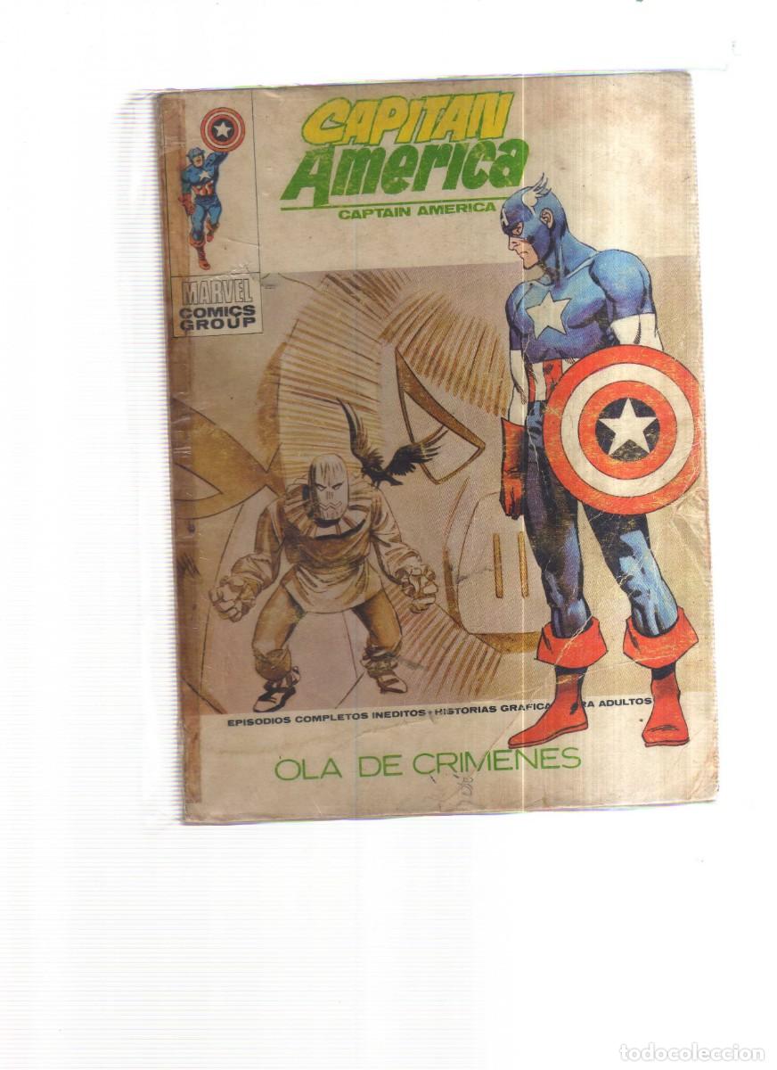 Tebeos: CAPITAN AMERICA OLA DE CRIMENES MARVEL COMICS GROUP - Foto 1