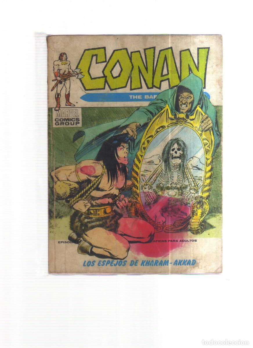 Tebeos: CONAN LOS ESPEJOS DE KHARAM AKKAD VERTICE - Foto 1