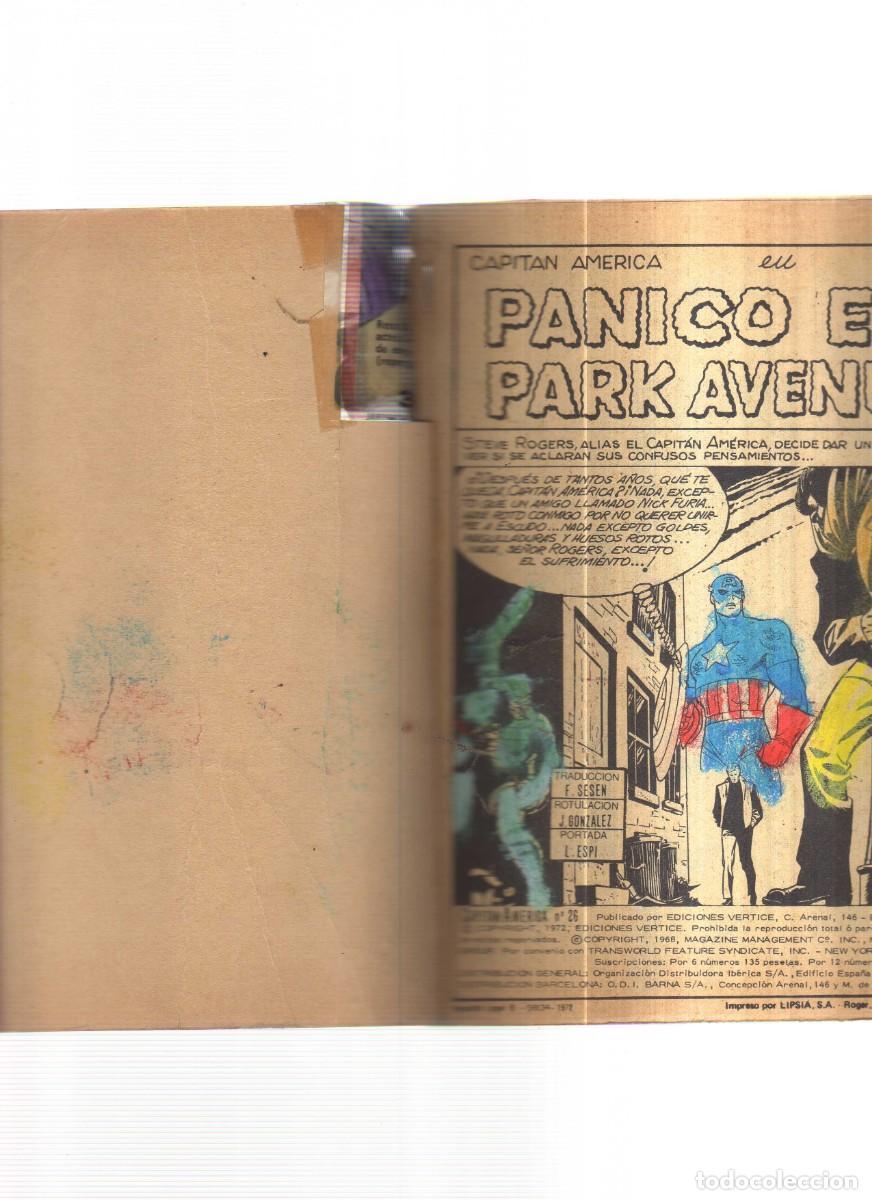 Tebeos: CAPITAN AMERICA PANICO EN PARK AVENUE - Foto 2