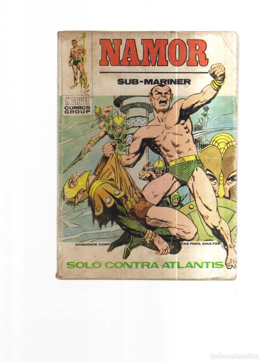 Tebeos: NAMOR SOLO CONTRA ATLANTIS VERTICE - Foto 1