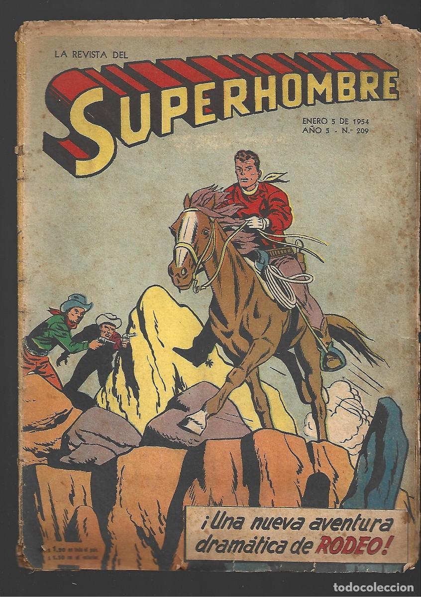 Tebeos: Superhombre 209, 1954, Muchnik - Foto 1