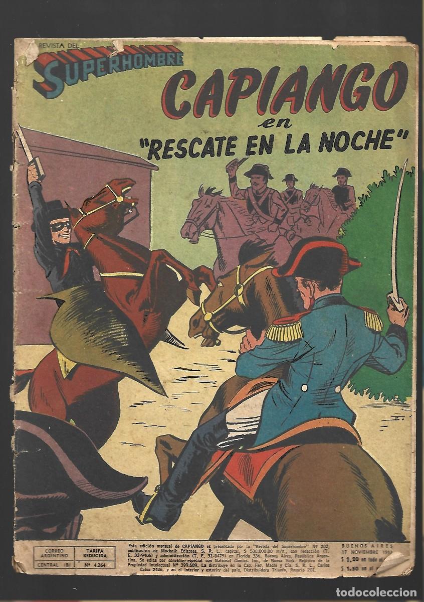 Tebeos: Superhombre 202, 1954, Muchnik - Foto 1
