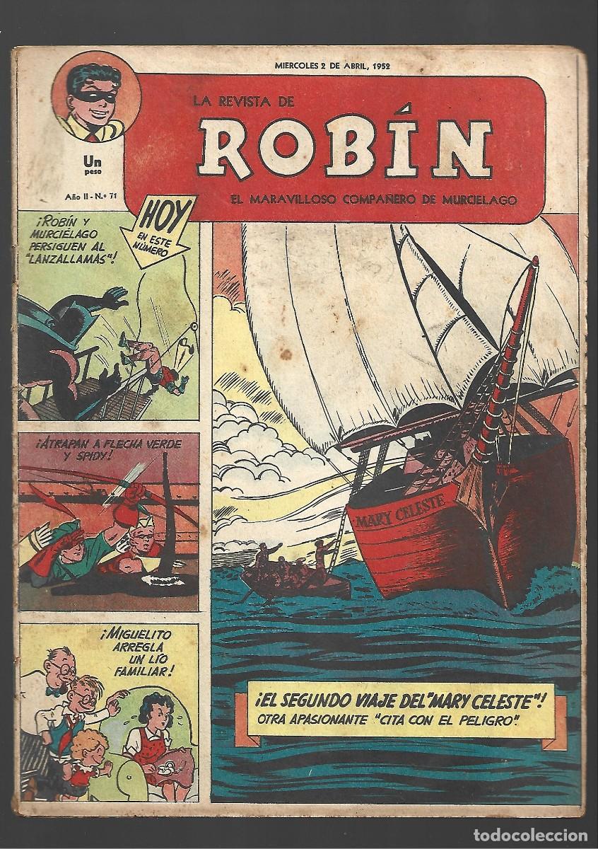 Tebeos: Robin 71, 1952, Muchnik. - Foto 1
