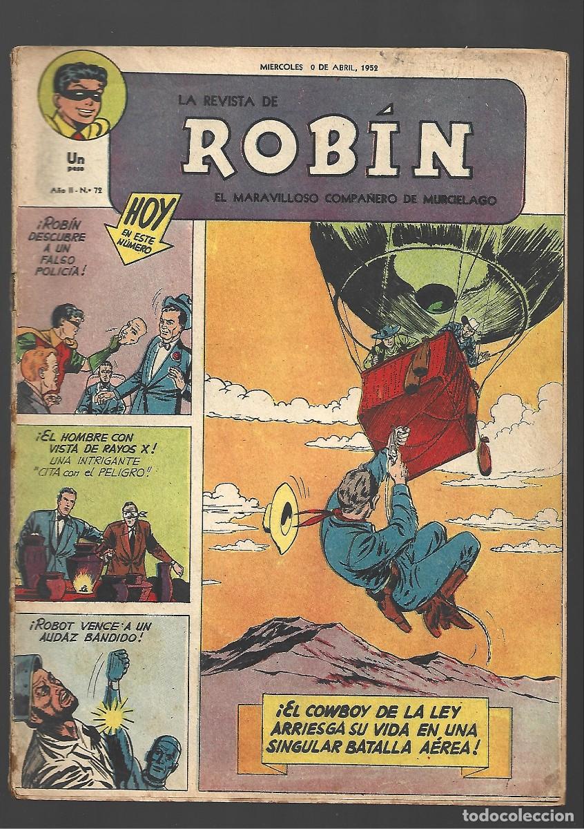 Tebeos: Robin 72, 1952, Muchnik. - Foto 1