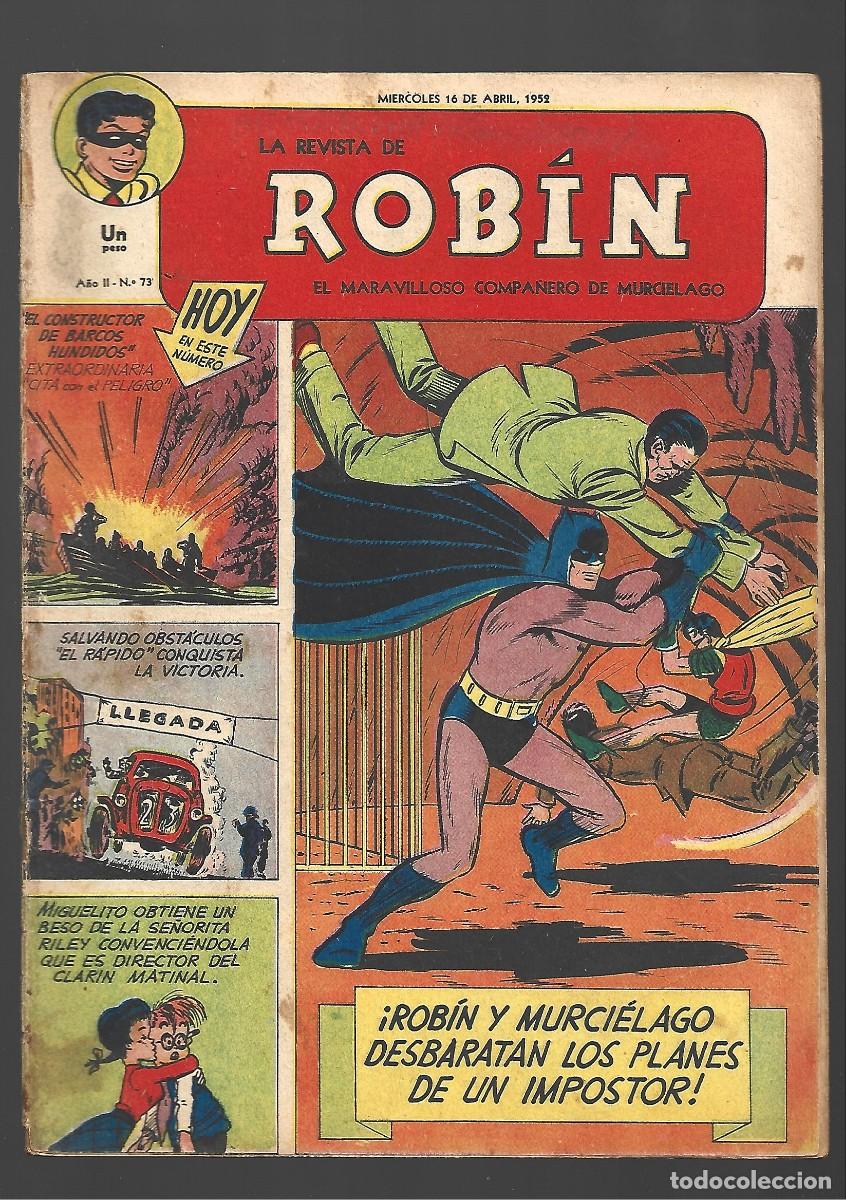 Tebeos: Robin 73, 1952, Muchnik. - Foto 1