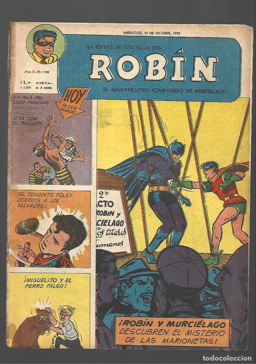 Tebeos: Robin 100, 1952, Muchnik, buen estado - Foto 1