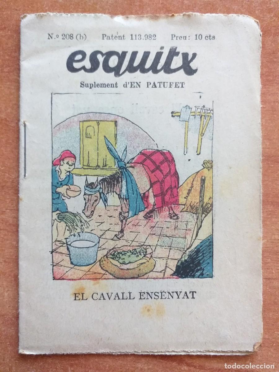 Tebeos: ESQUITX N&ordm; 208 (B) - EL CAVALL ENSENYAT - Foto 1