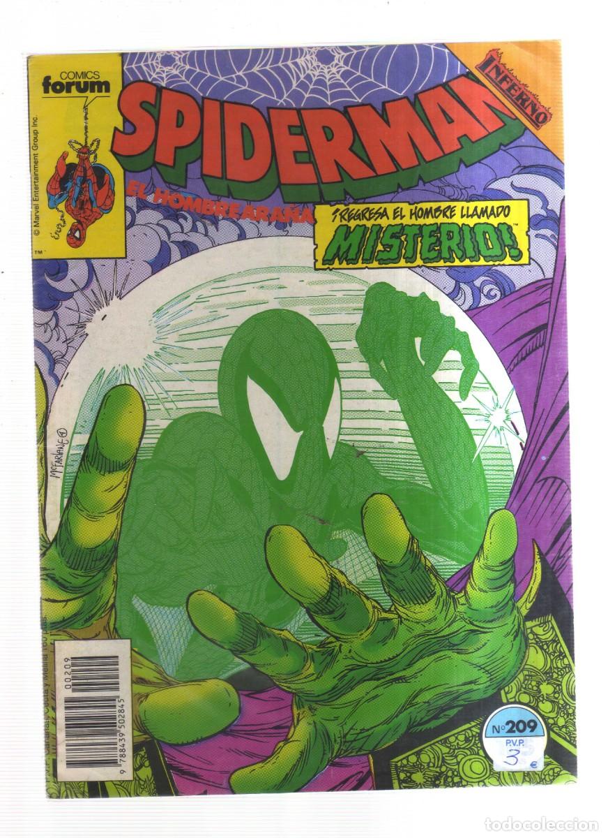 Tebeos: SPIDERMAN EL HOMBRE ARA&Ntilde;A FORUM N,209 - Foto 1