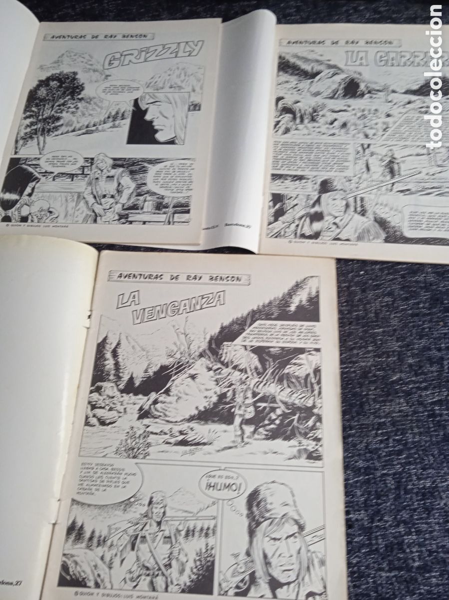 Tebeos: RAY BENSON. -LOTE DE 3 EJEMPLARES N&ordm; 1, 2,4 -ED. AMAIKA S.A. - Foto 2