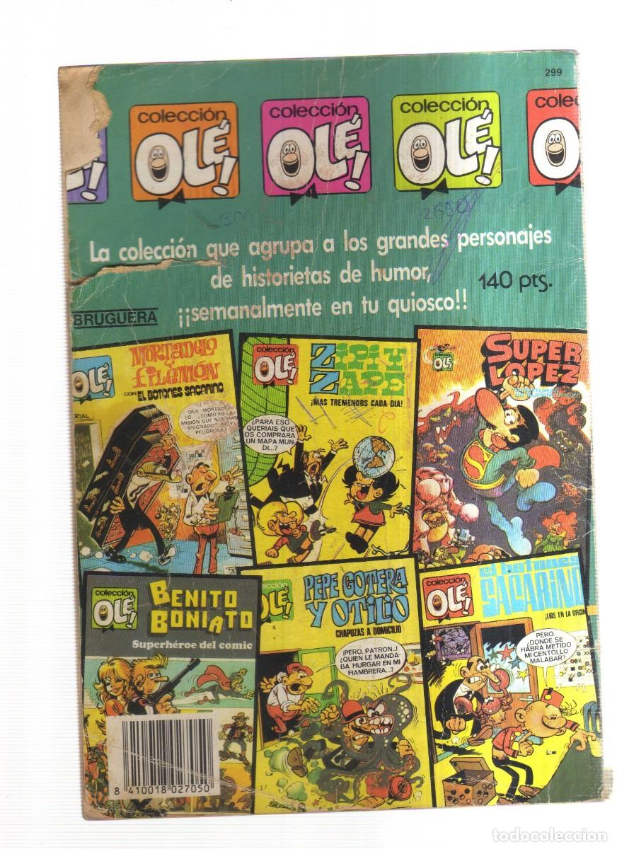 Tebeos: ESCOBAR COLECCION OLE N,299 - Foto 2