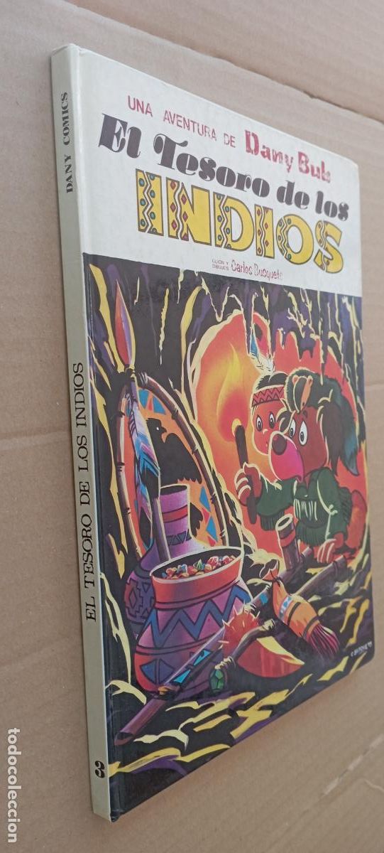 Tebeos: Dany Bub N&ordm; 3- el tesoro de los indios - CARLOS BUSQUETS - 1981 EDICIONES SALDA&Ntilde;A - Foto 3
