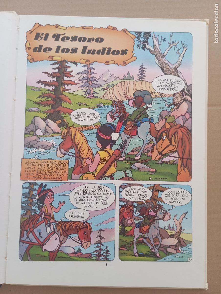 Tebeos: Dany Bub N&ordm; 3- el tesoro de los indios - CARLOS BUSQUETS - 1981 EDICIONES SALDA&Ntilde;A - Foto 8
