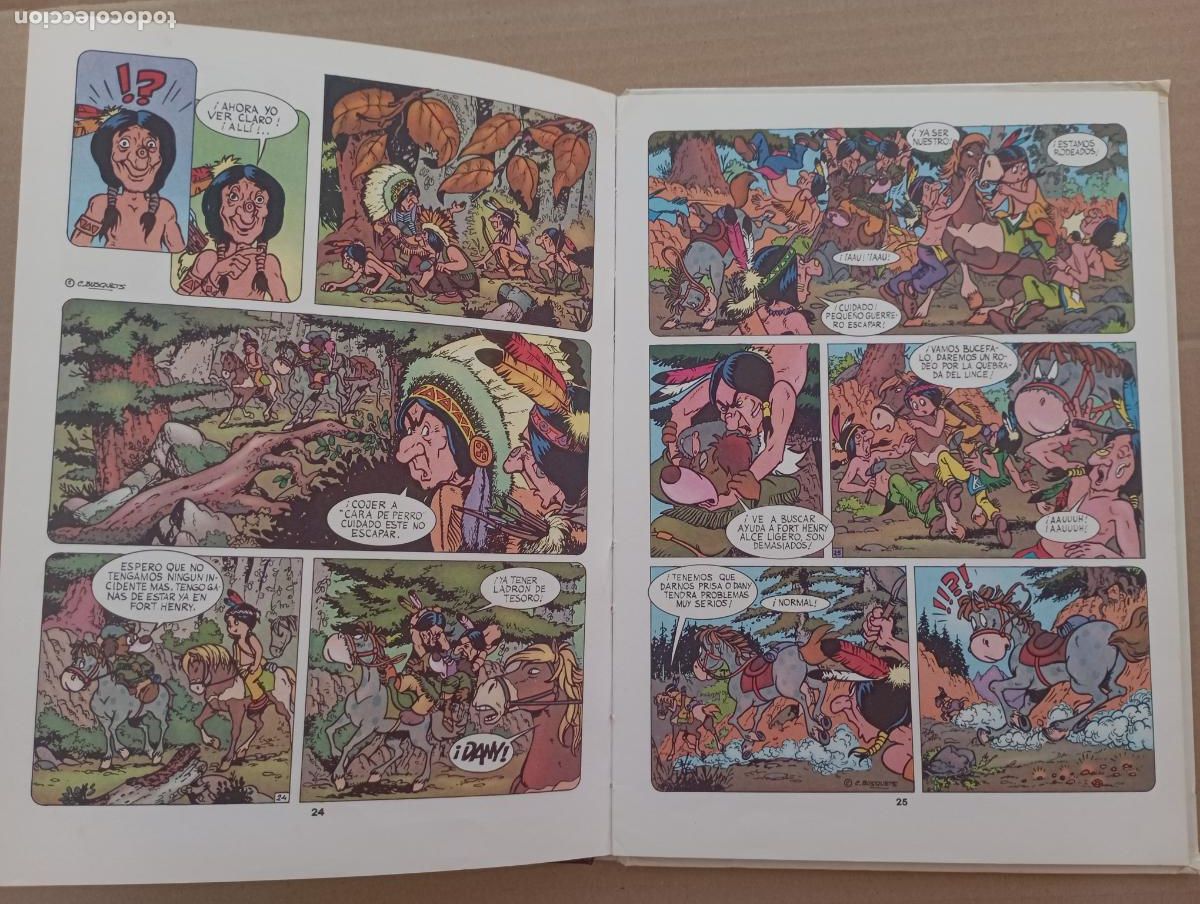 Tebeos: Dany Bub N&ordm; 3- el tesoro de los indios - CARLOS BUSQUETS - 1981 EDICIONES SALDA&Ntilde;A - Foto 12