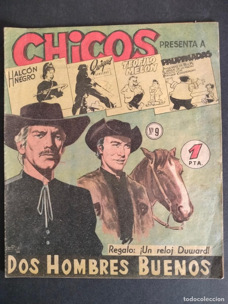 Tebeos: CHICOS - DOS HOMBRES BUENOS N&ordm; 9 EDICIONES CID - Foto 1