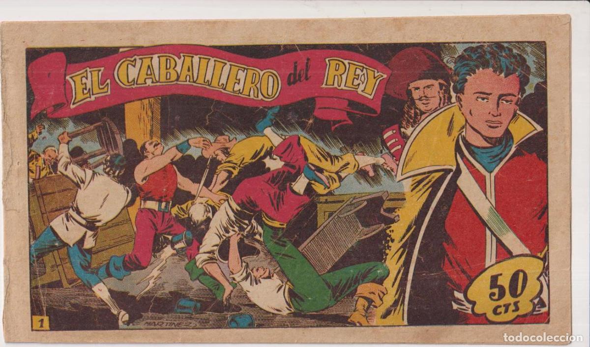 Tebeos: El Caballero de Rey n&ordm; 1. Marco 1954. RARO - Foto 1
