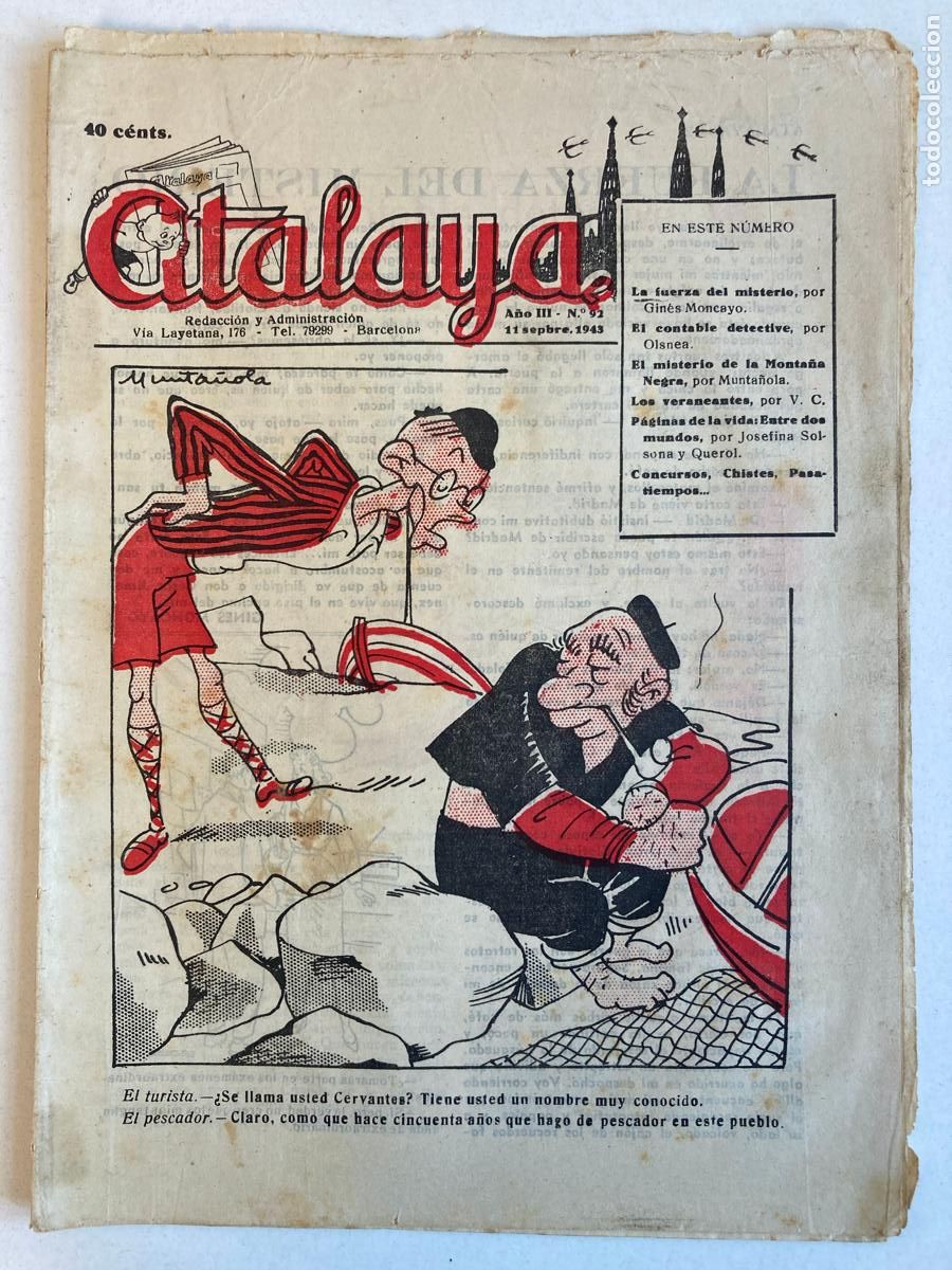 Tebeos: ATALAYA N&ordm;92, A&Ntilde;O 1943 - Foto 1