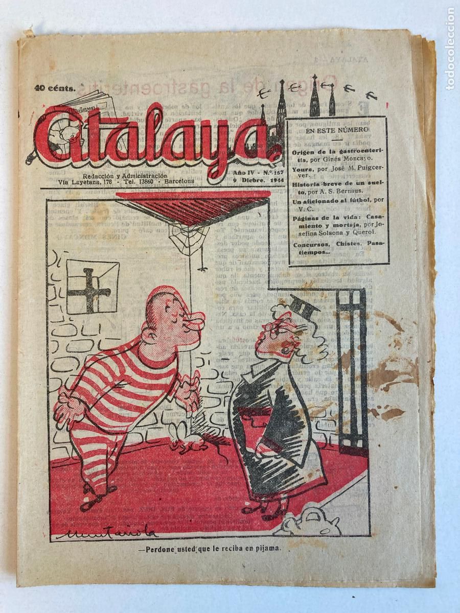 Tebeos: ATALAYA N&ordm;157, A&Ntilde;O 1944 - Foto 1