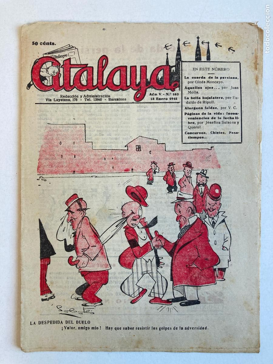 Tebeos: ATALAYA N&ordm;162, A&Ntilde;O 1945 - Foto 1