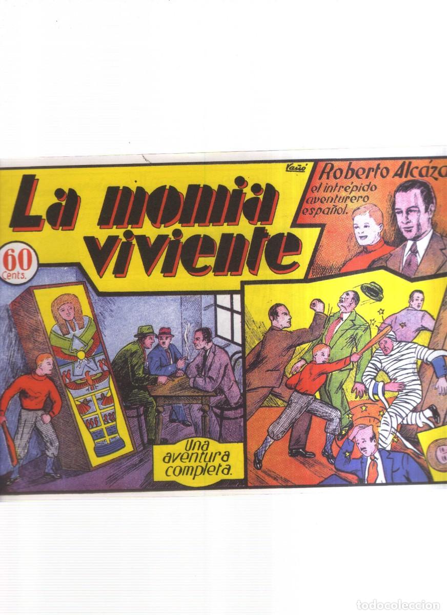 Tebeos: LA MOMIA VIVIENTE ROBERTO ALCAZAR REEDICION - Foto 1