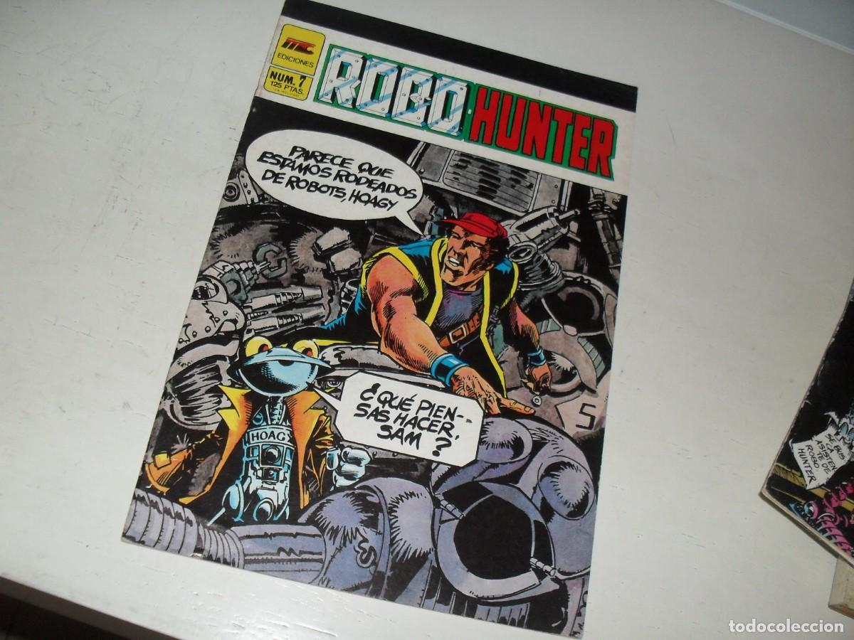 Tebeos: ROBO HUNTER N&ordm; 7,(DE 9).MC EDICIONES,1986,SON TEBEOS DE IPC.NUNCA REEDITADO