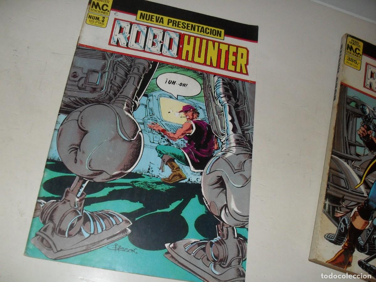 BDs: ROBO HUNTER N&ordm;3,TAMBIEN RO-BUSTERS,(DE 9).MC,1986,SON TEBEOS DE IPC.NUNCA REEDITADO