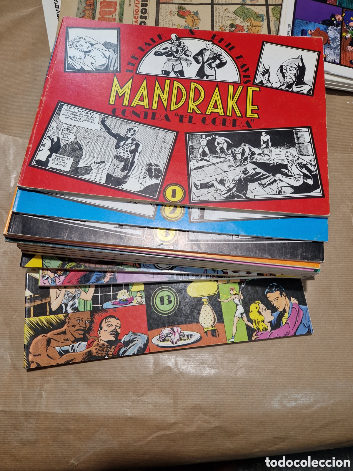 Tebeos: MANDRAKE COLECCION 13 NUMEROS JOAQUIN ESTEVE 1981 - Foto 1