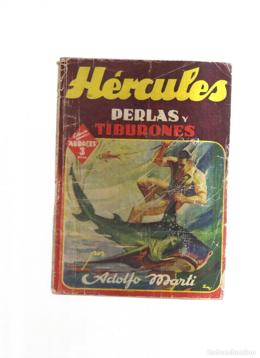 Tebeos: HERCULES PERLAS Y TIBURONES POR ADOLFO MARTI - Foto 1