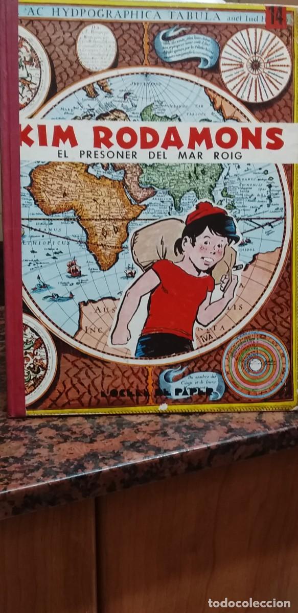 Tebeos: KIM RODAMONS - EL PRESONER DEL MAR ROIG - L'OCELL DE PAPER - 1971