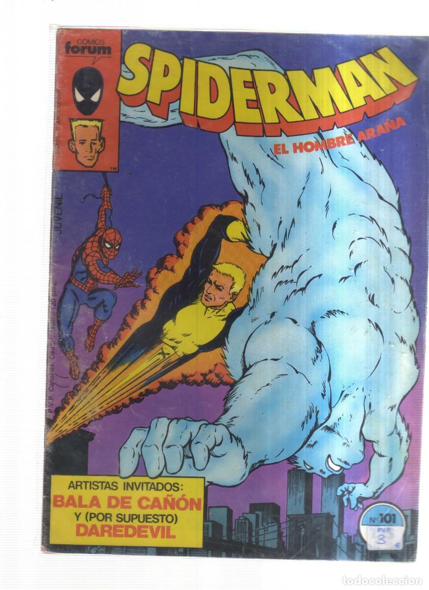Tebeos: SPIDERMAN EL HOMBRE ARA&Ntilde;A FORUM N,101 - Foto 1