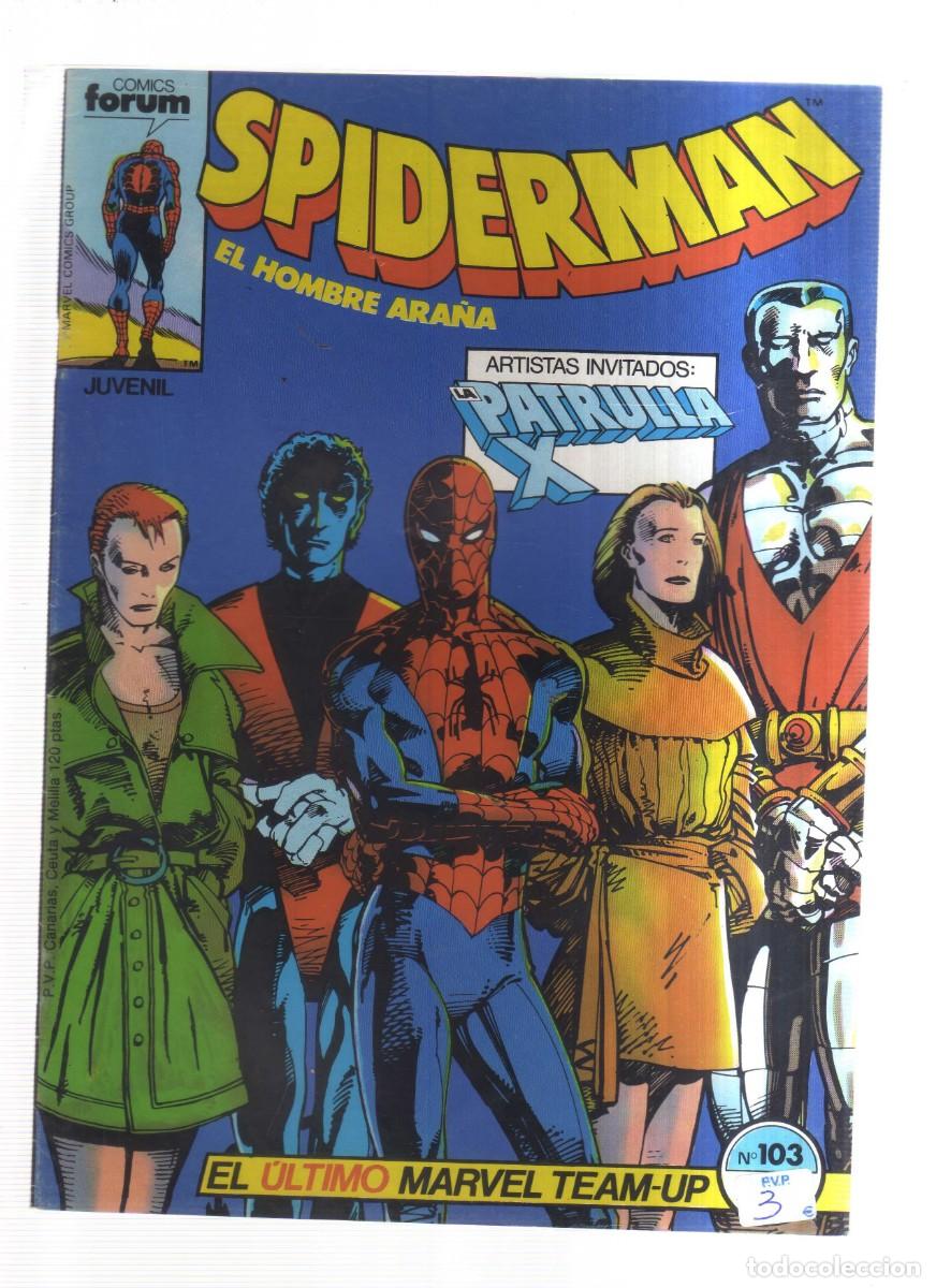 Tebeos: SPIDERMAN EL HOMBRE ARA&Ntilde;A FORUM N,103 - Foto 1