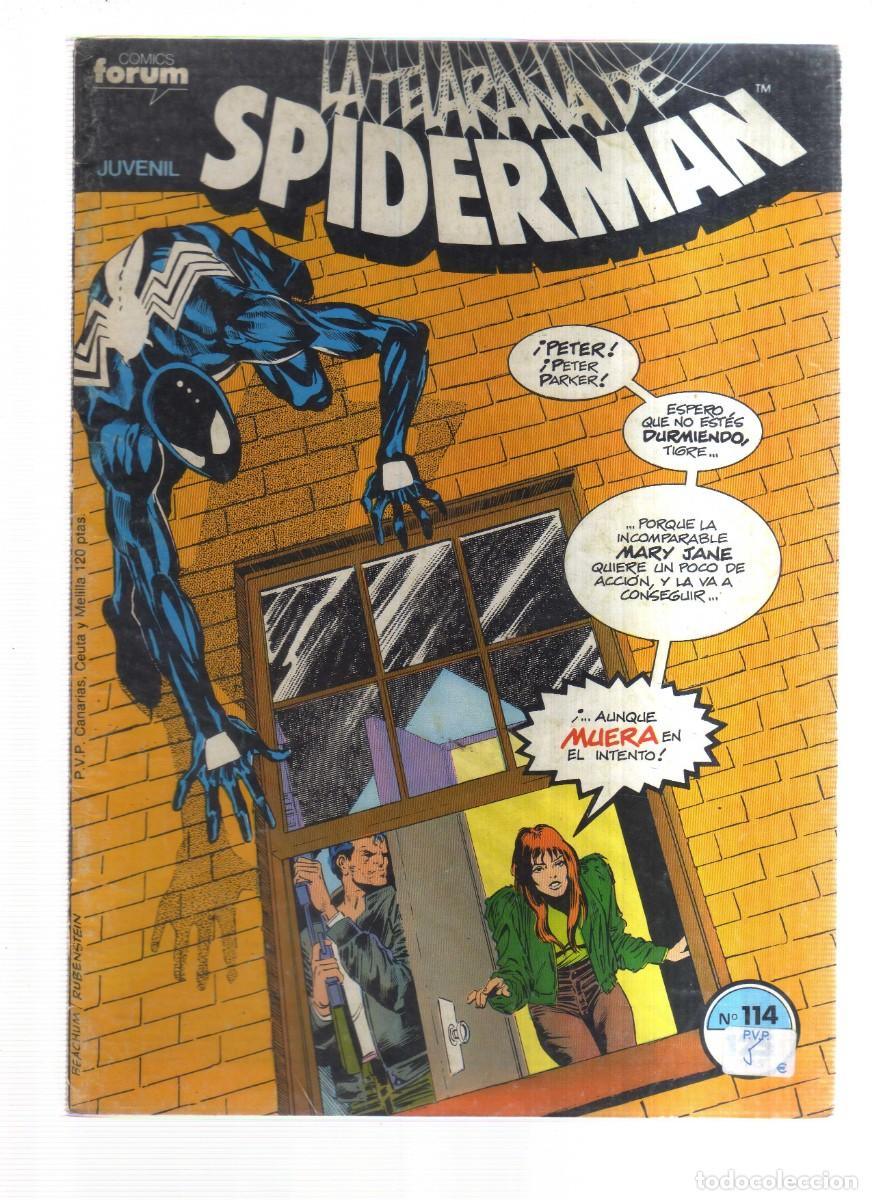 Tebeos: SPIDERMAN LA TELARA&Ntilde;A DE SPDERMAN FORUM N,114 - Foto 1