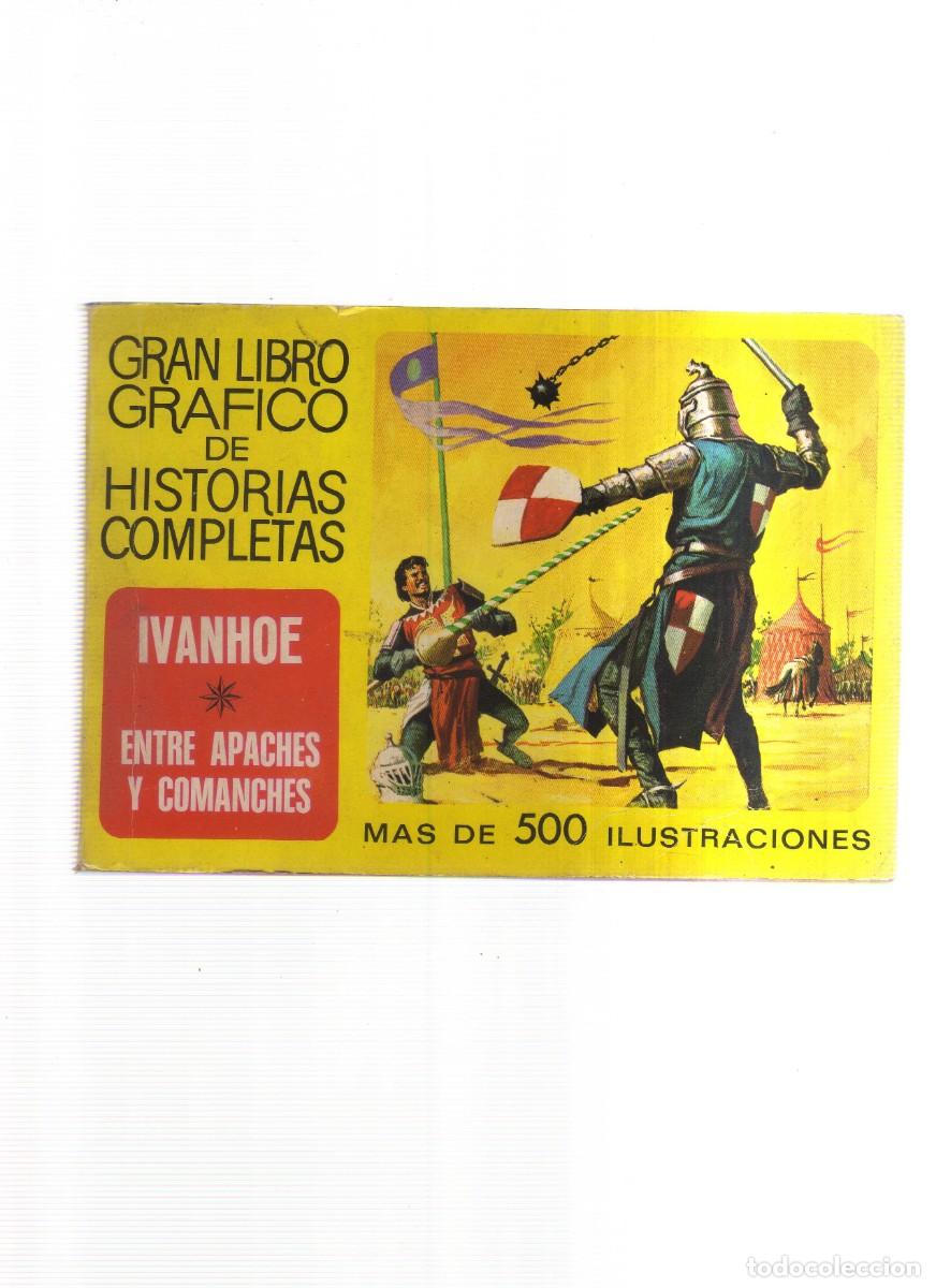 Tebeos: IVANHOE GRAN LIBRO GRAFICO DE HISTORIAS COMPLETAS