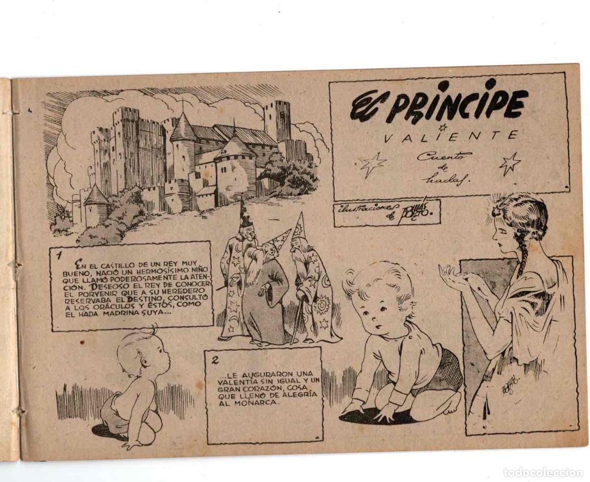 Tebeos: EL PRINCIPE VALIENTE CUENTO DE HADAS. COMERCIAL GERPLA. ORIGINAL - Foto 2