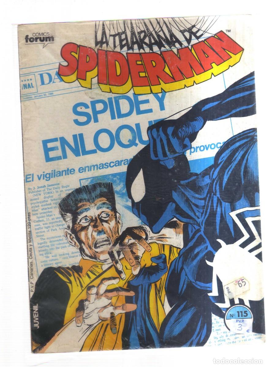 Tebeos: SPIDERMAN LA TELARA&Ntilde;A DE SPDERMAN FORUM N,115 - Foto 1