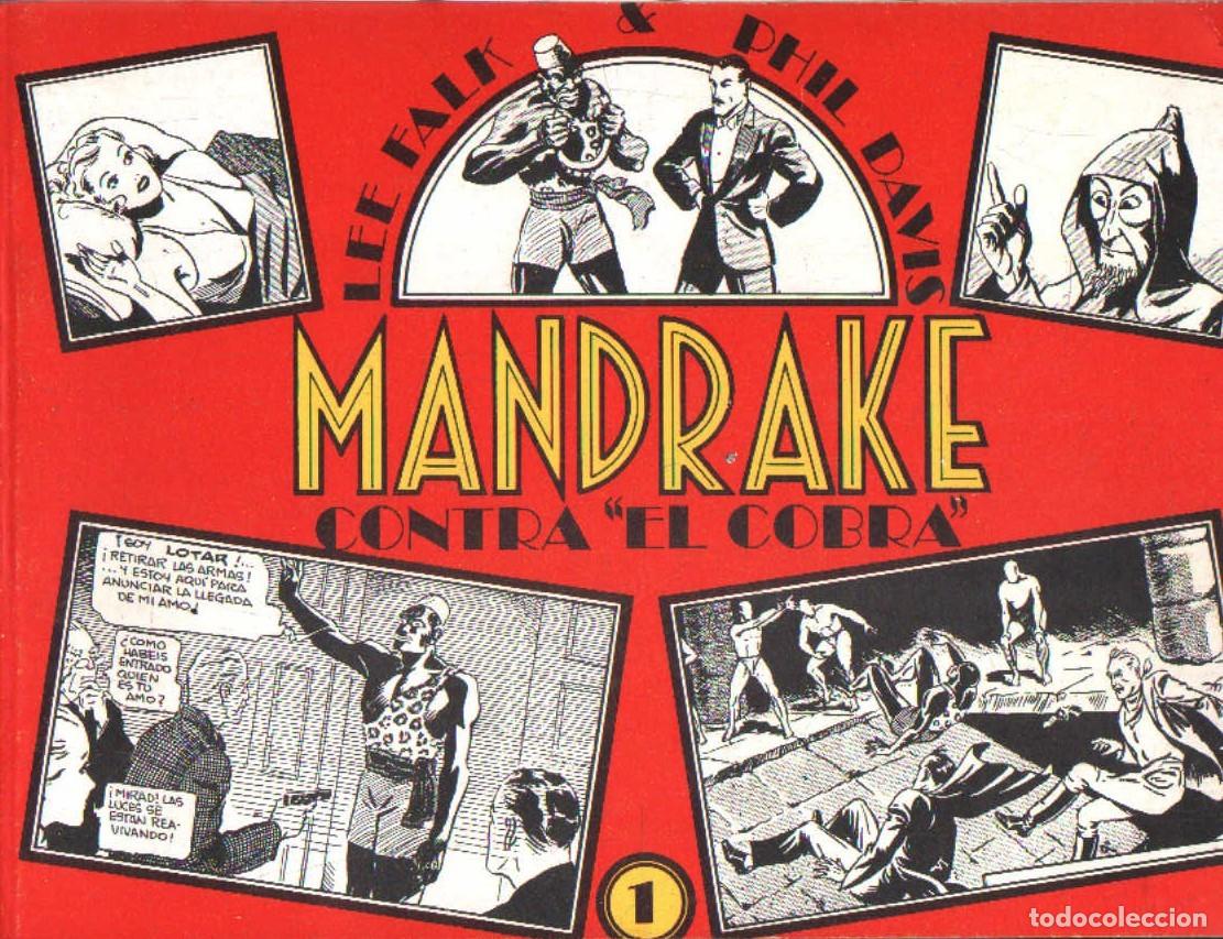 Tebeos: MANDRAKE CONTRA &rdquo;EL COBRA&rdquo; NUM.1. A-COMIC-7727 - Foto 1