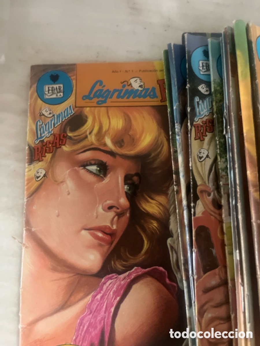 Tebeos: L&Aacute;GRIMAS, RISAS Y AMOR. A&Ntilde;O I. N 1 al 62