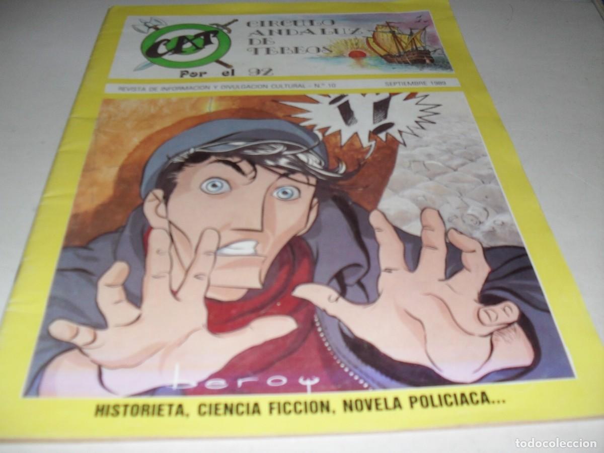 Giornalini: CIRCULO ANDALUZ DE TEBEOS N&ordm; 10,SEPTIEMBRE 1989.CON AVENTURA DE JIVARO VARGAS.