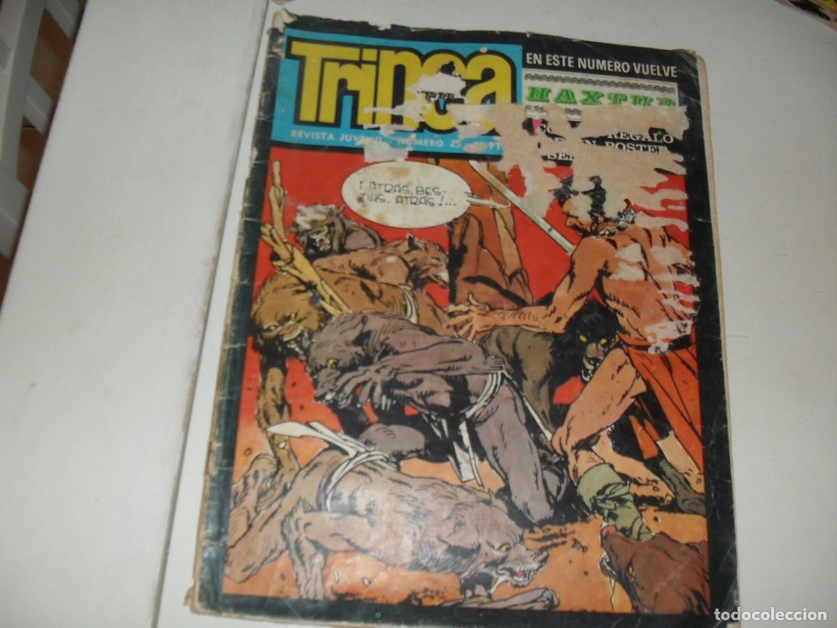 Giornalini: TRINCA N&ordm; 25 CON POSTER DESPLEGABLE DE HAXTUR,(DE 65),EDITORIAL DONCEL,A&Ntilde;O 1970
