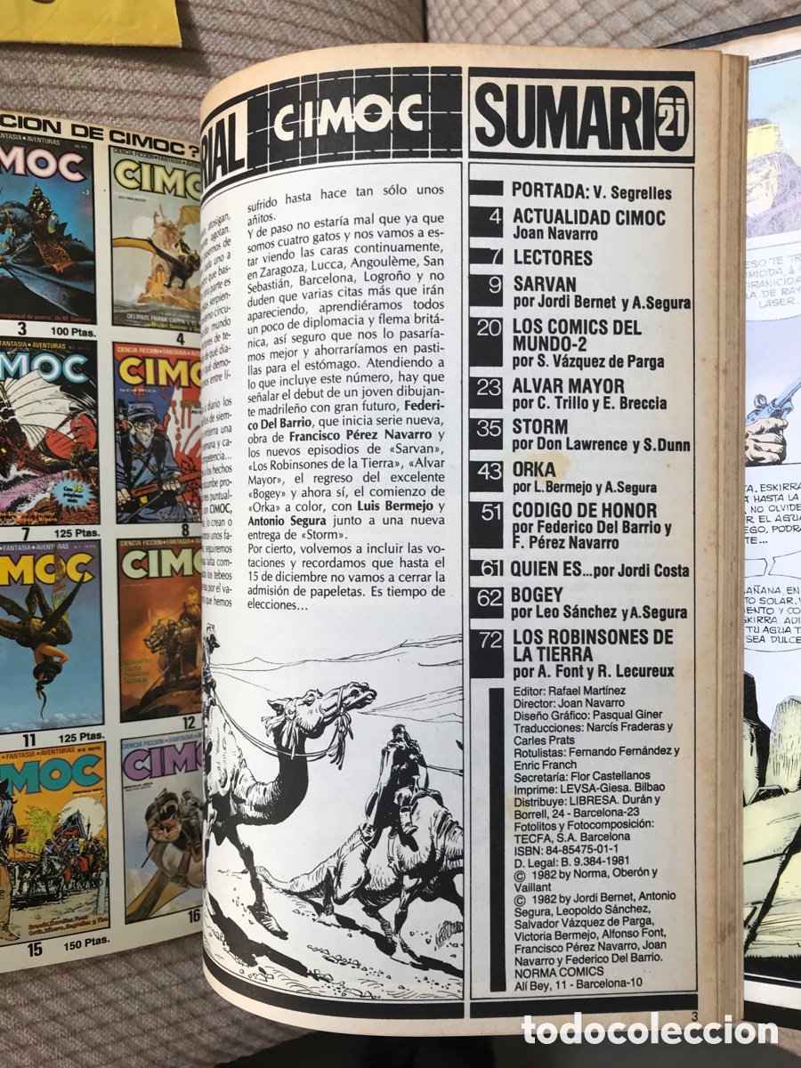 Tebeos: Cimoc volumen 2 retapado - Foto 3
