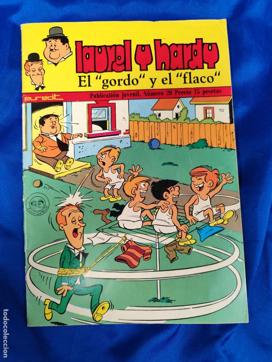 Tebeos: LAUREL Y HARDY - EUREDIT / N&Uacute;MERO 20 - Foto 1