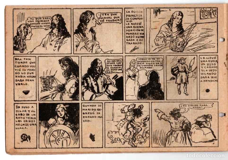 Tebeos: EL REY CUERVO CUENTO DE GRIMM. EDITORIAL CISNE ORIGINAL, 1942 - Foto 2