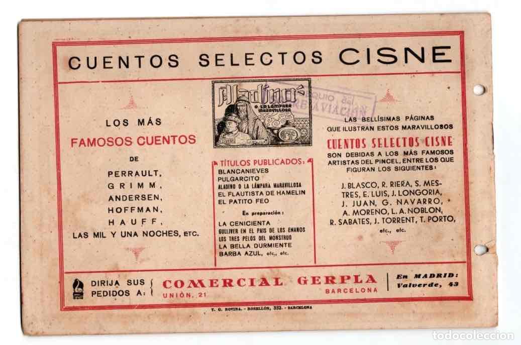 Tebeos: EL REY CUERVO CUENTO DE GRIMM. EDITORIAL CISNE ORIGINAL, 1942 - Foto 3