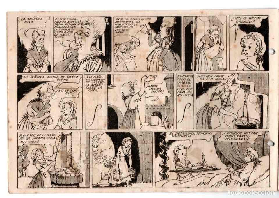 Tebeos: LA CENICIENTA CUENTO DE PERRAULT. EDITORIAL CISNE ORIGINAL A&Ntilde;O 1942 - Foto 2