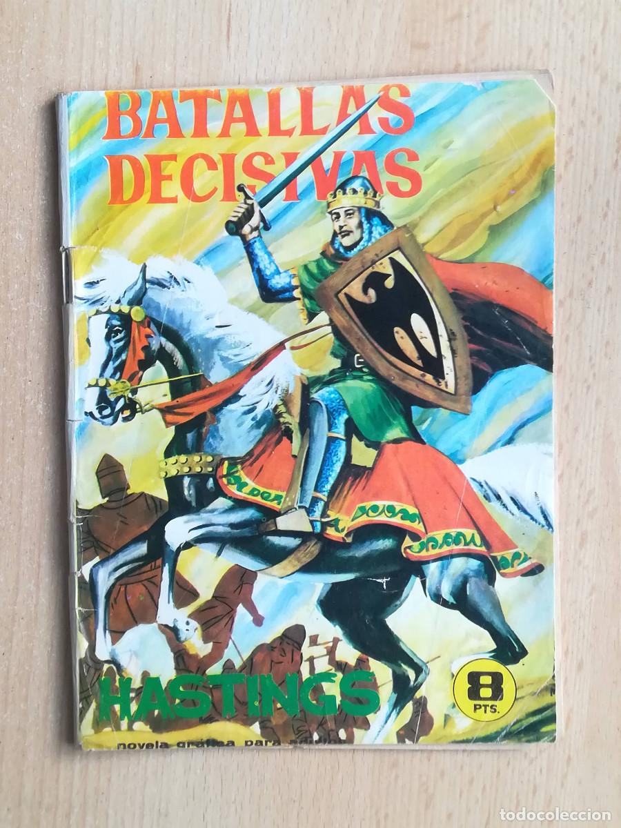 Tebeos: Batallas decisivas. Hastings. Ediciones Galaor. - Foto 1