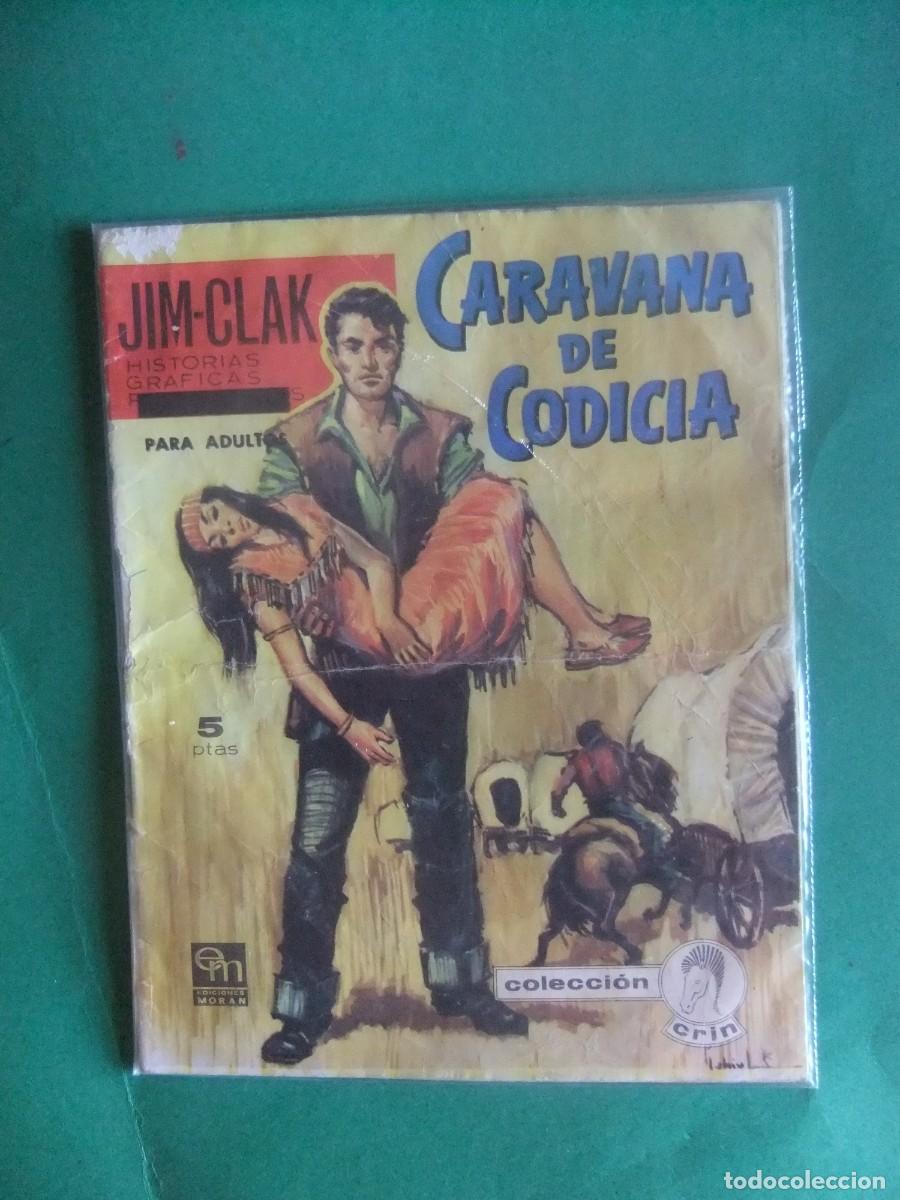 Tebeos: JIM-CLARK CARAVANA DE CODICIA COLECCION CRIN - Foto 1