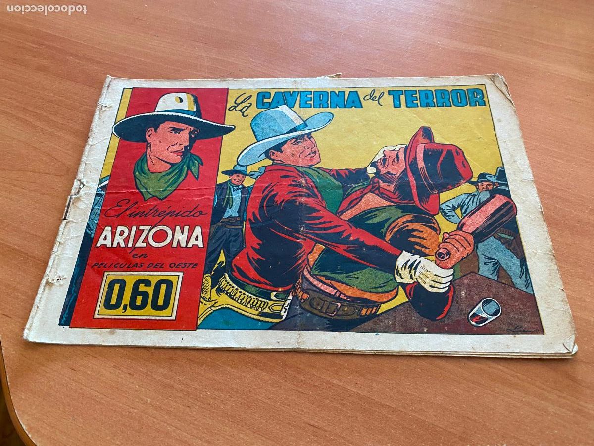 Tebeos: EL INTREPIDO ARIZONA N&ordm; 5 LA CARAVANA DEL TERROR (ORIGINAL GERPLA) (COIB207)