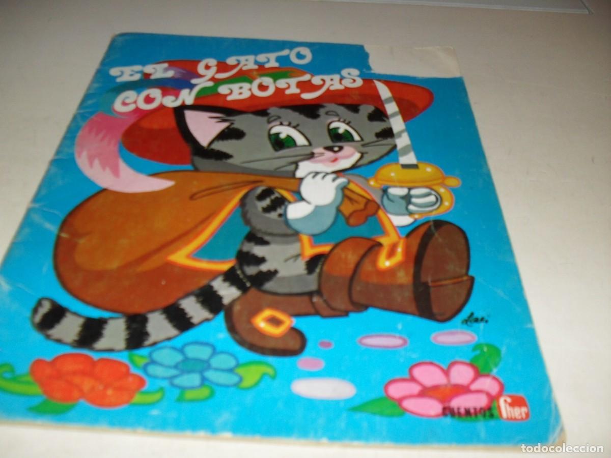 Tebeos: CUENTO RUISE&Ntilde;OR:EL GATO CON BOTAS,EN TAMA&Ntilde;O GRANDE,EDITA FHER,1976